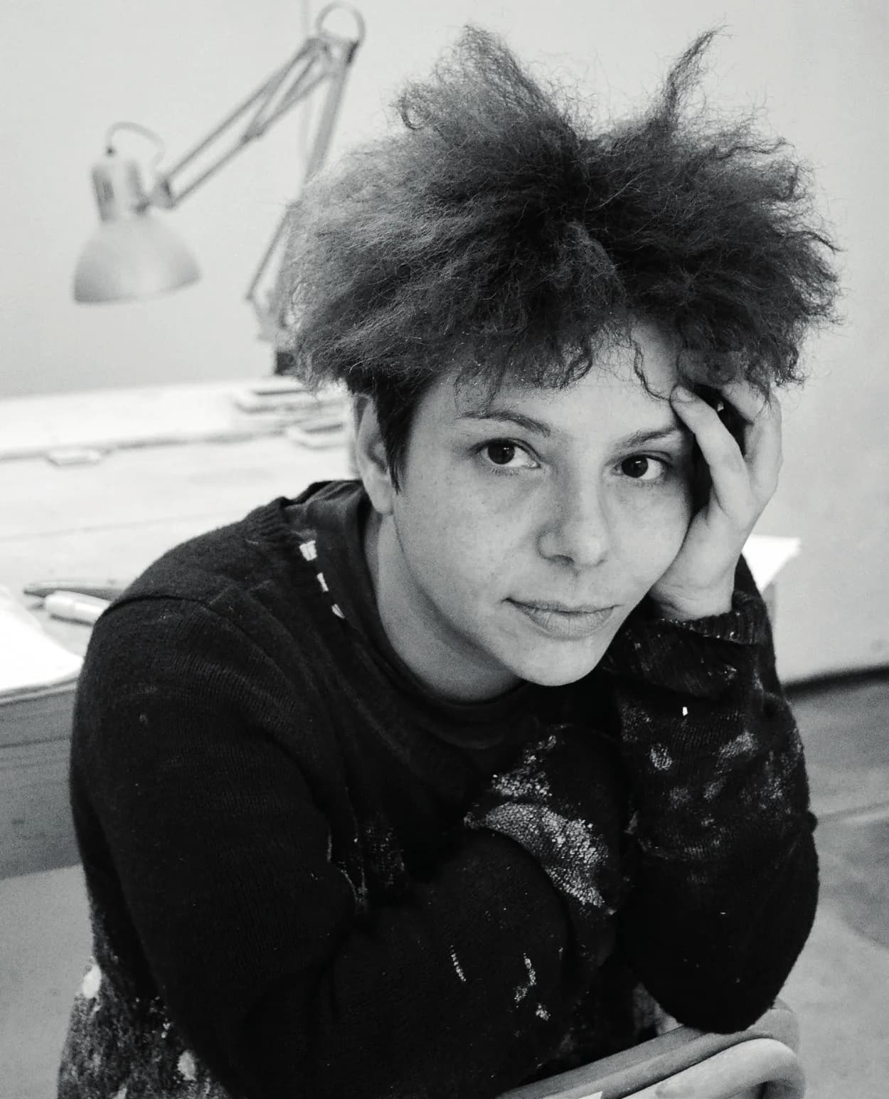 "Neutron", 2023. Tecnica mista su polimero.