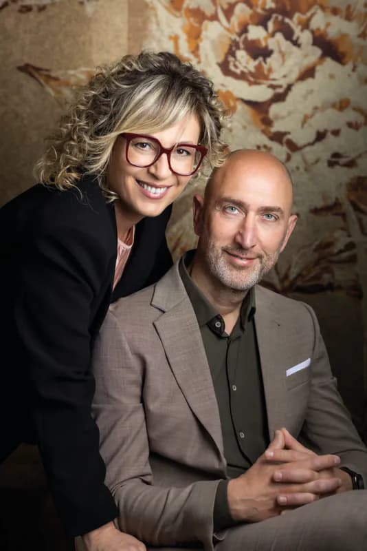 Francesco Cocchi e Monica Madera